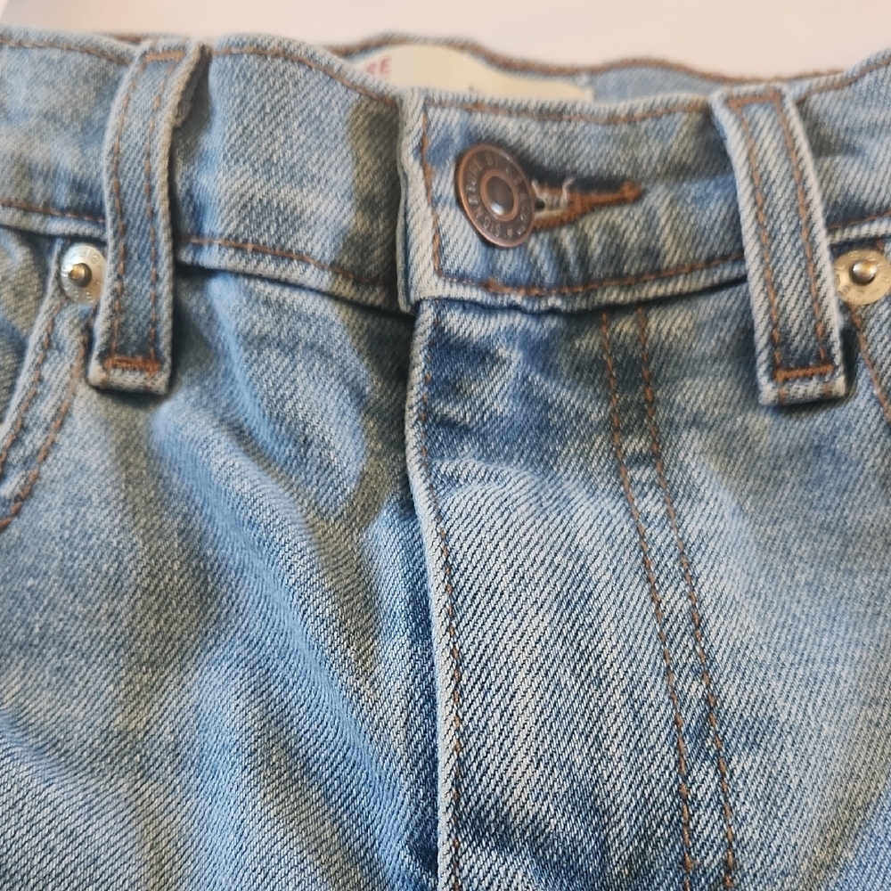 Levi Strauss Boys Kids Blue Skinny Jeans Size 18 - Picture 5 of 16